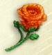 糸の花（オレンジ色）